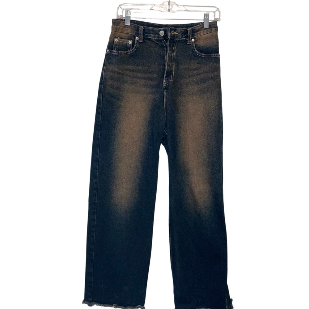 Gateless Black Wide-Leg size medium jeans
